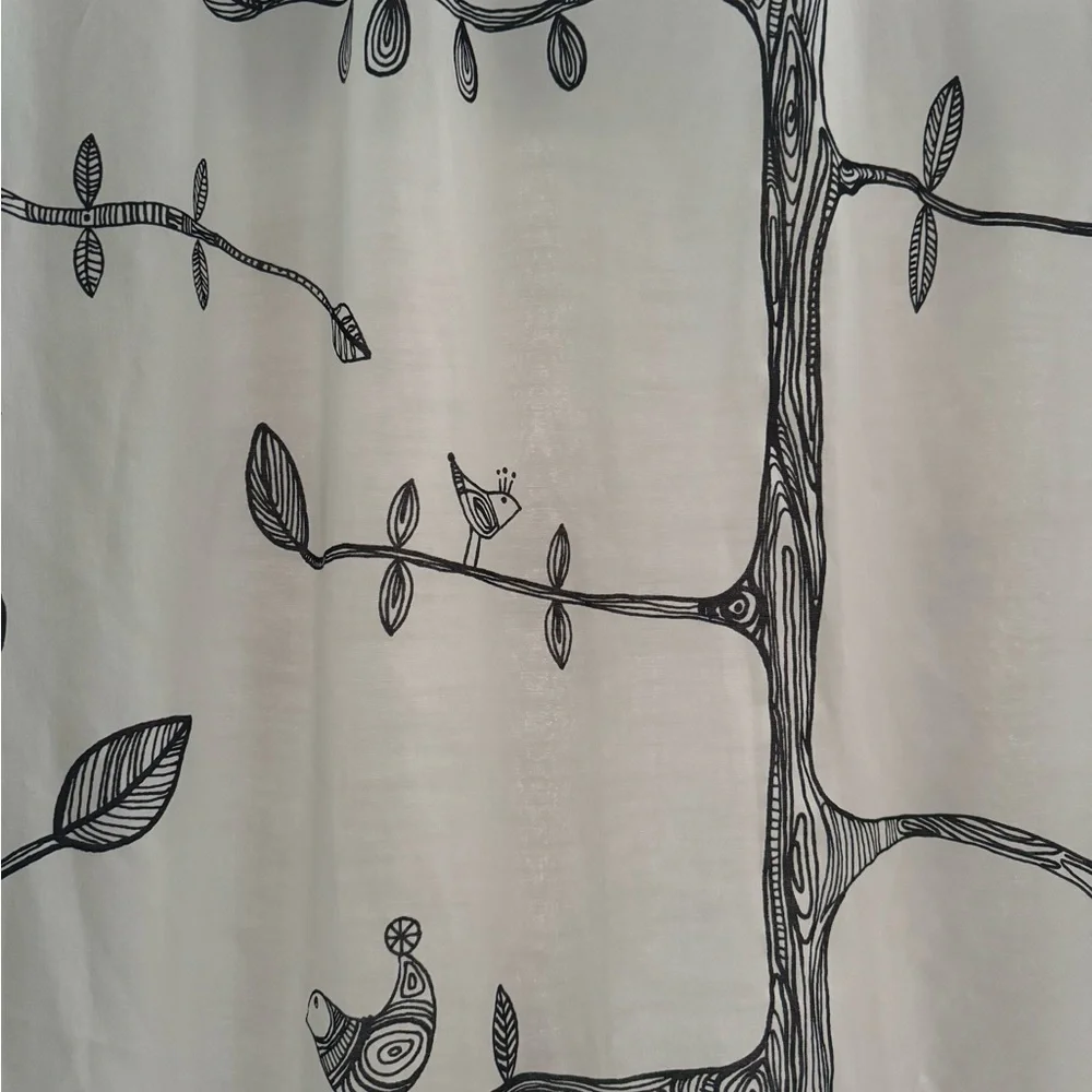 Pair of IKEA Light Filtering Curtains